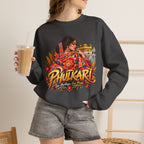 Phulkari-Inspired Floral Crewneck Sweatshirt | Punjabi Art