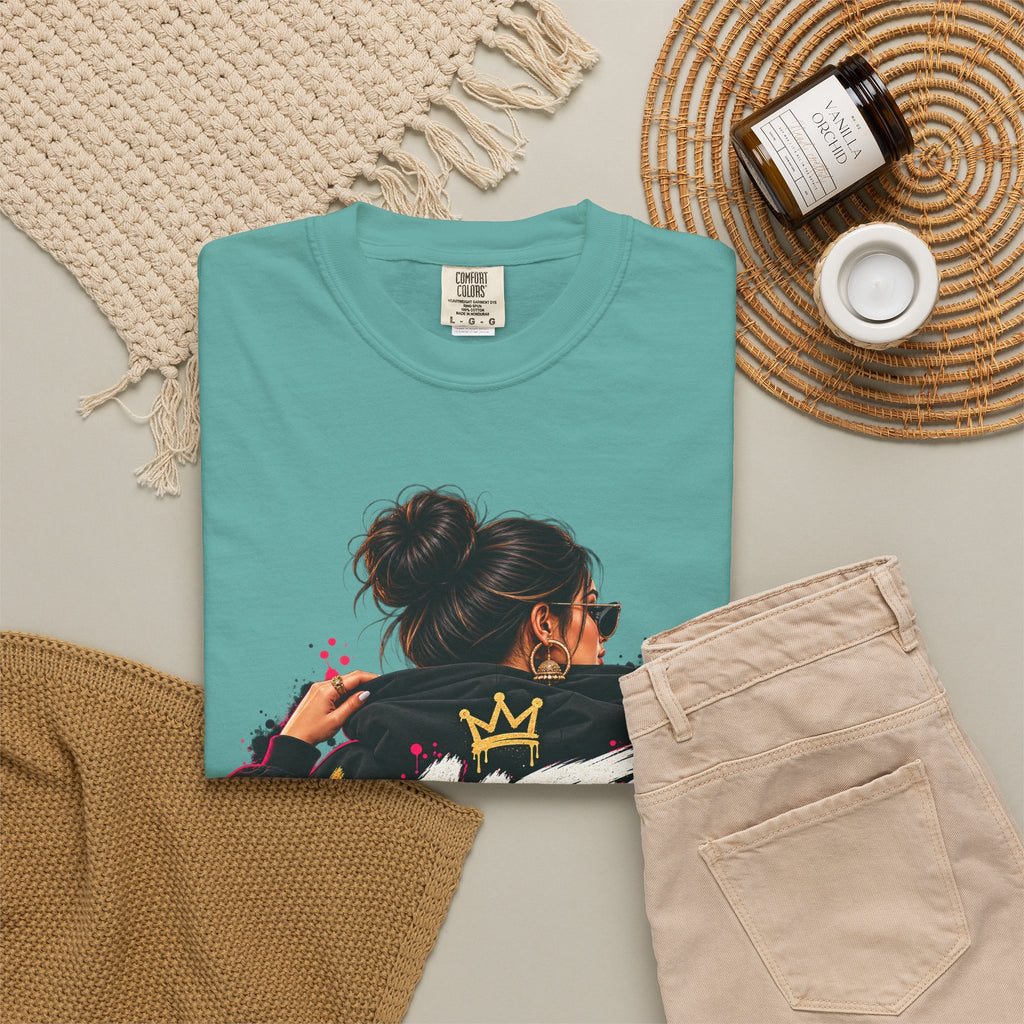 Jatti Energy Garment-Dyed T-Shirt | Punjabi-Inspired Graphic
