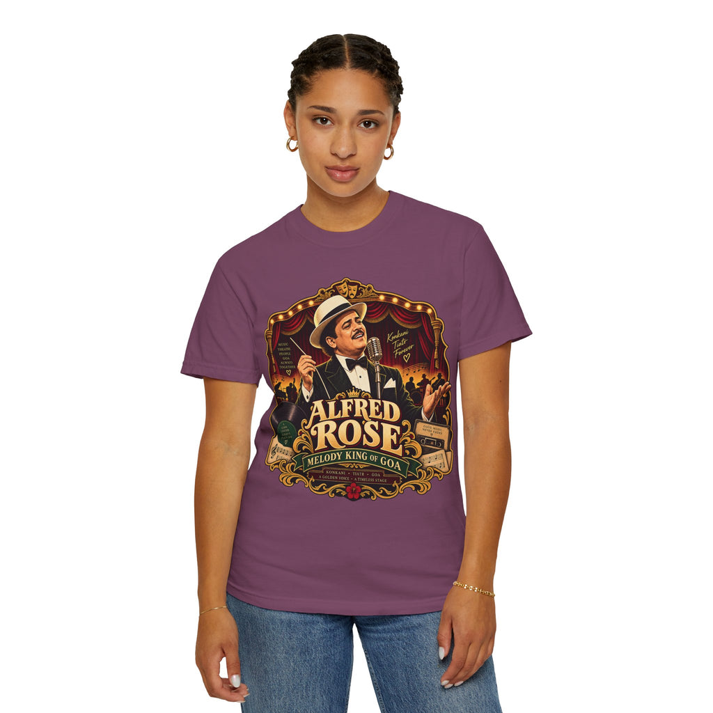 Alfred Rose Vintage Goan Music Graphic T-Shirt