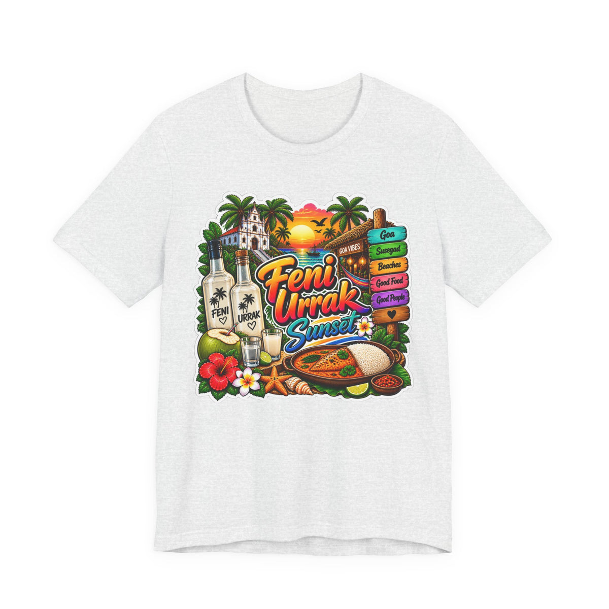 Feni Urrak Goan Drink Graphic Jersey T-Shirt — existing garment photograph 10 showing this design