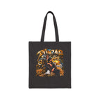 Additional view of Summer Vibes Graphic Cotton Canvas Tote Bag (3)