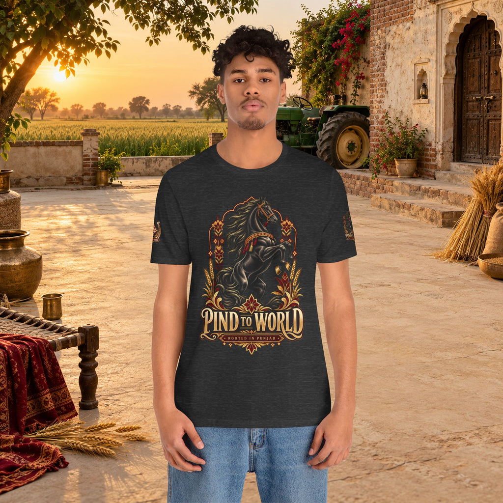 Pind to World Horse Graphic Tee
