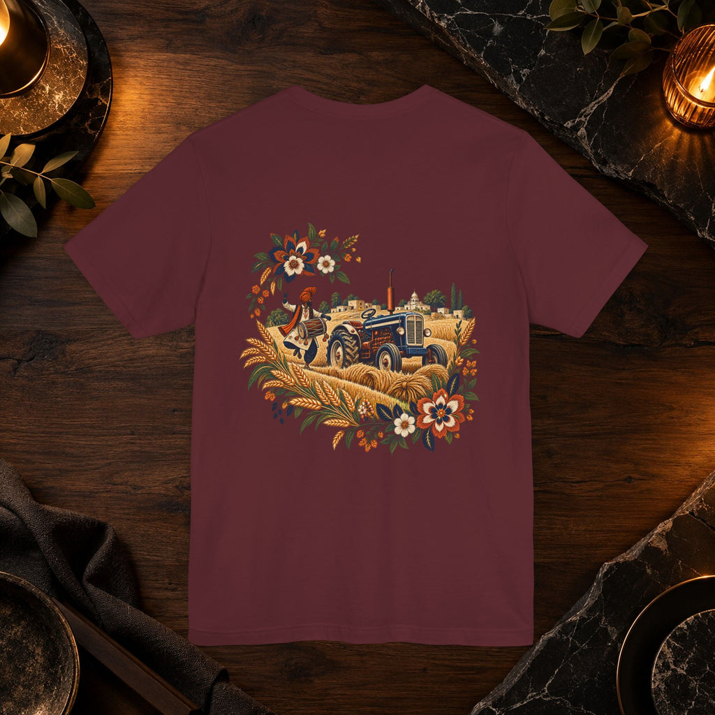Boho Folk Drum Mandala T-Shirt