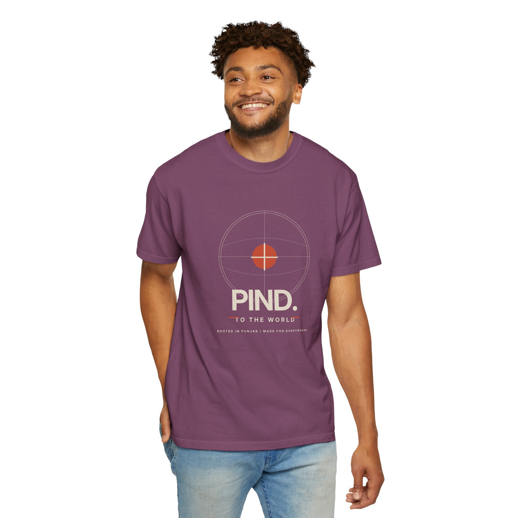 PIND. Punjabi Heritage Graphic T-Shirt | Garment-Dyed Tee