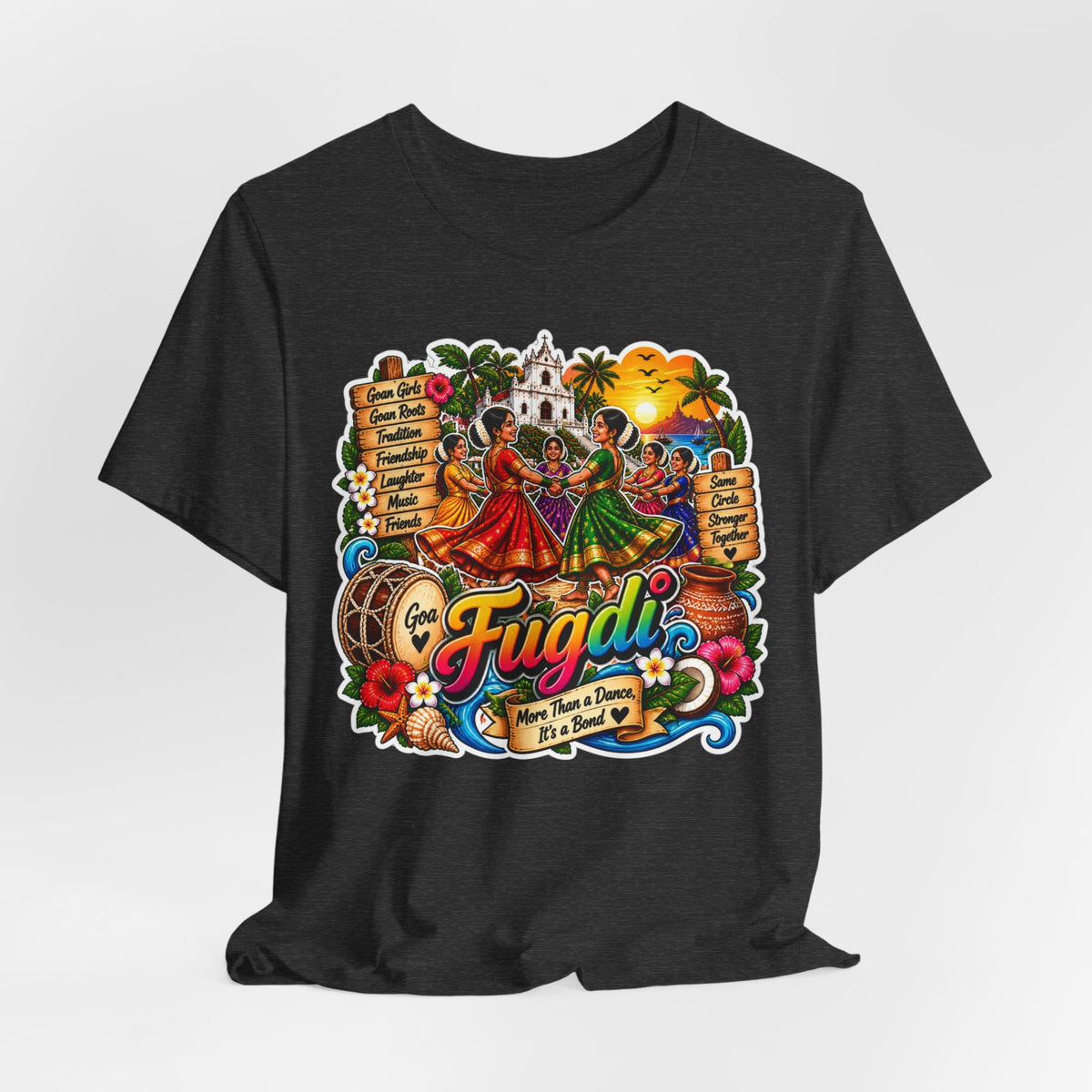 Goemcho Swag | Goan Heritage Jersey T-Shirt