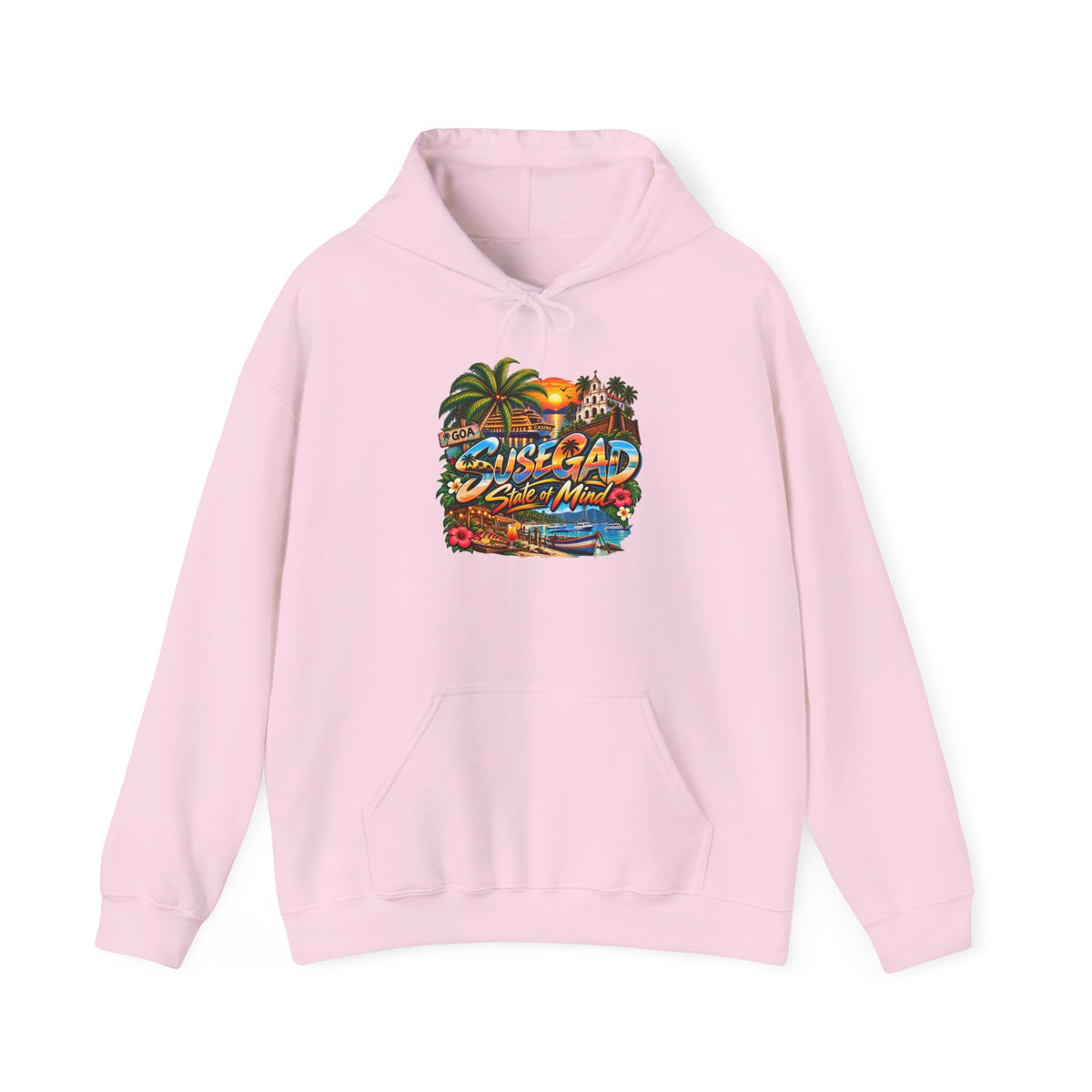 Cabo San Miguel “Salt of Mind” Hoodie | Tropical Beach Graphic