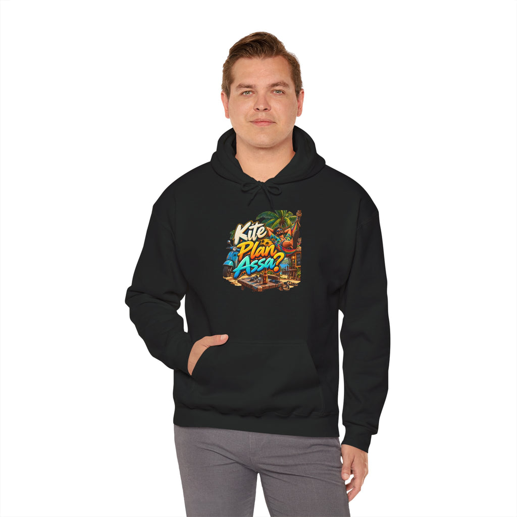 Kite Plan Assa? | Goan Heritage Heavy Blend Hoodie — Hammock Edition