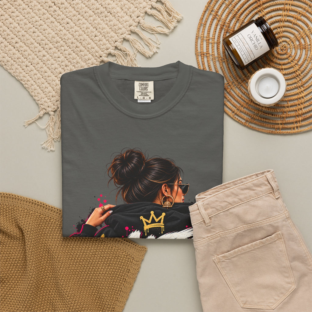 Jatti Energy Garment-Dyed T-Shirt | Punjabi-Inspired Graphic