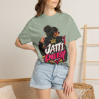 Jatti Energy Garment-Dyed T-Shirt | Punjabi-Inspired Graphic