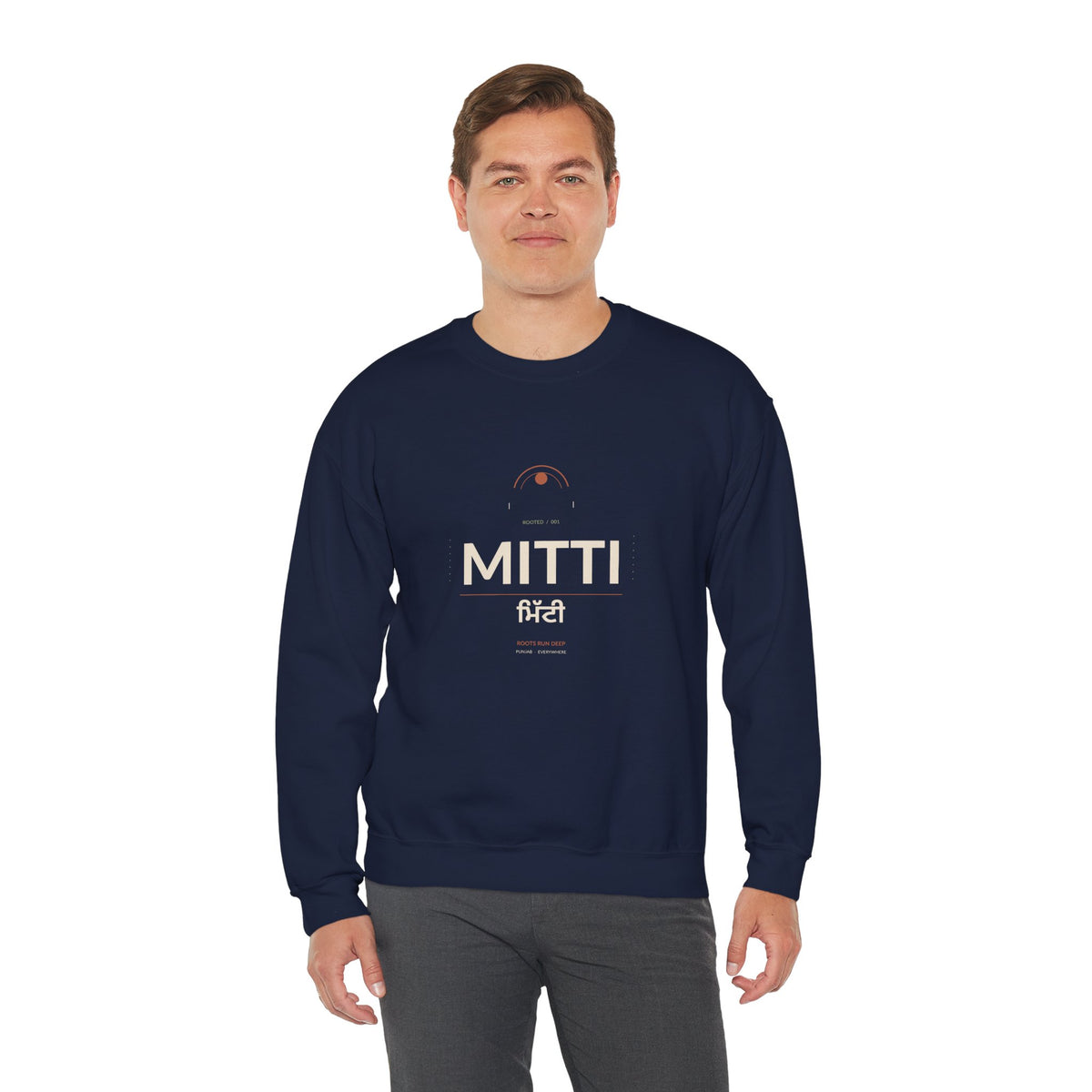 Mitti Minimalist Logo Crewneck Sweatshirt