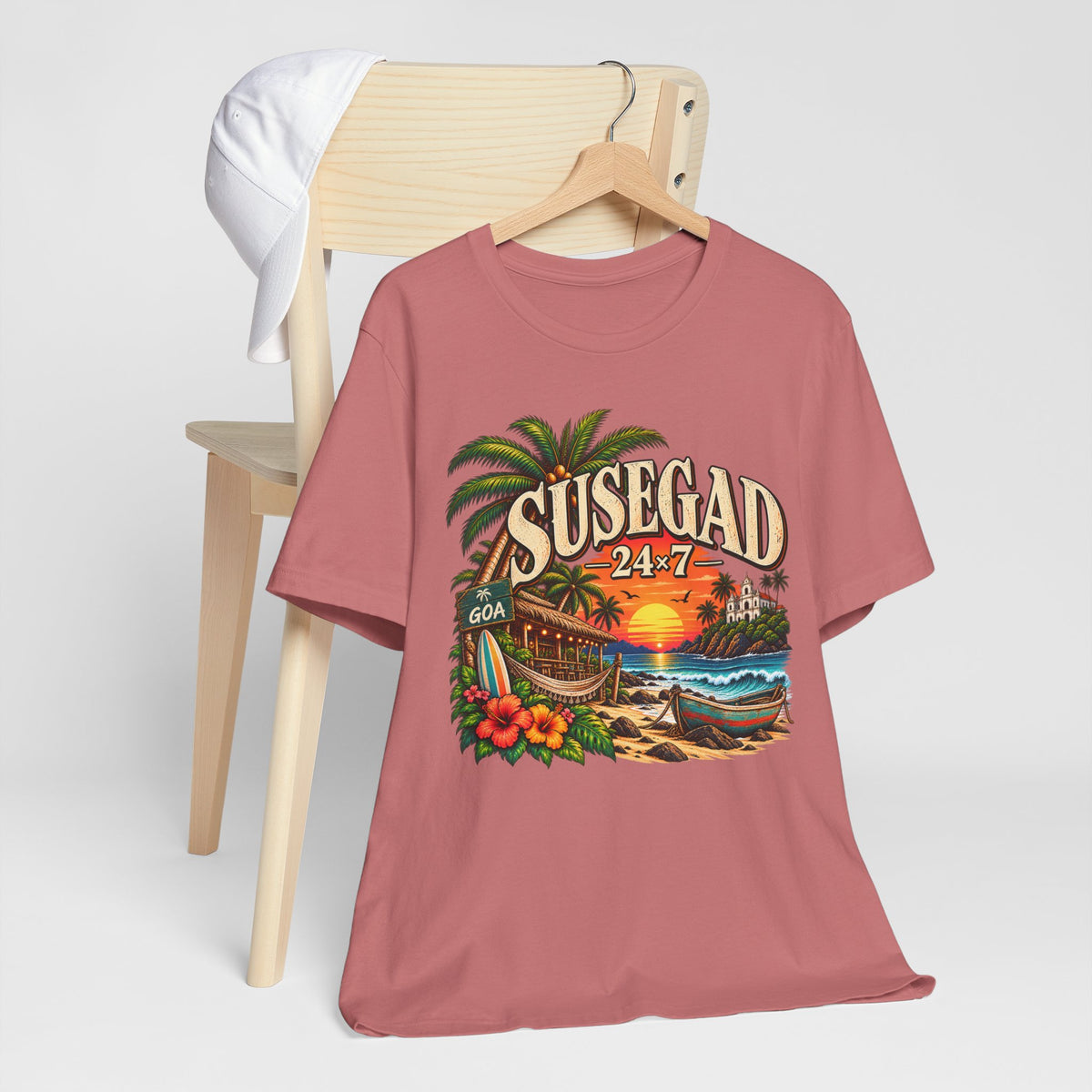 Susegad 24x7 Goa Sunset Jersey T-Shirt