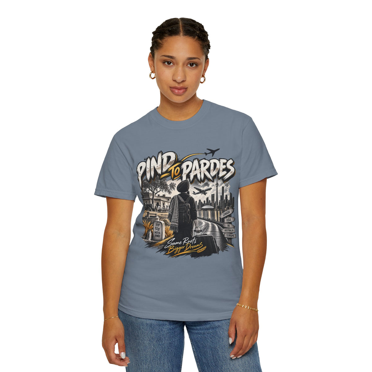 Pindo to Pardes Travel Graphic T-Shirt
