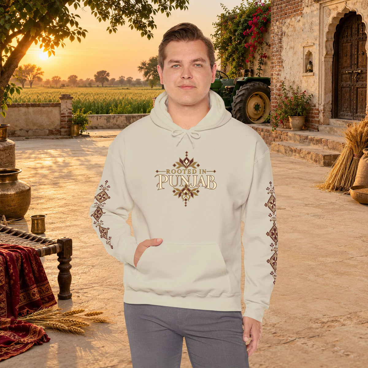 Rooted in Punjab Heritage Hoodie