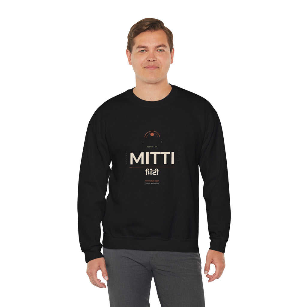 Mitti Minimalist Logo Crewneck Sweatshirt