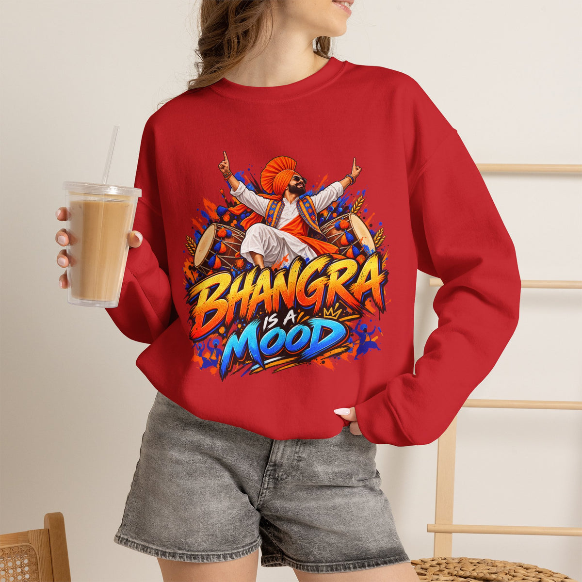 Bhangra Is a Mood Sweatshirt