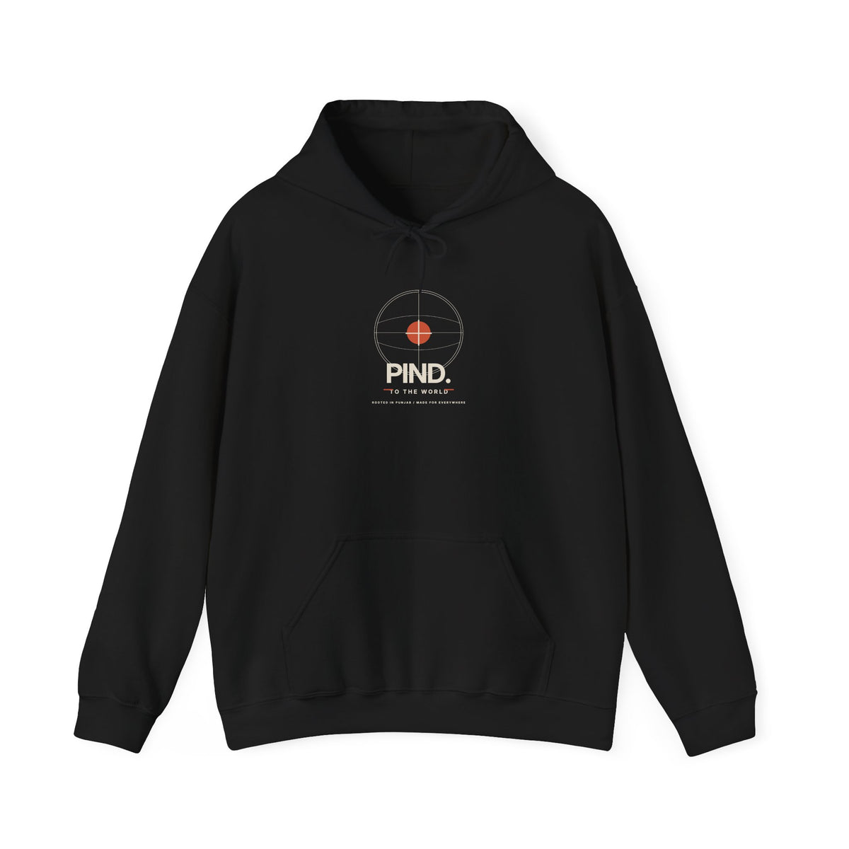 PIND. Minimalist Basketball Graphic Hoodie