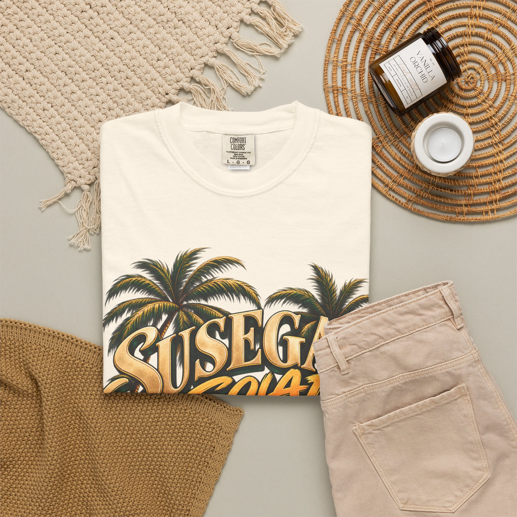 Susegad Squad Sunset Garment-Dyed T-Shirt