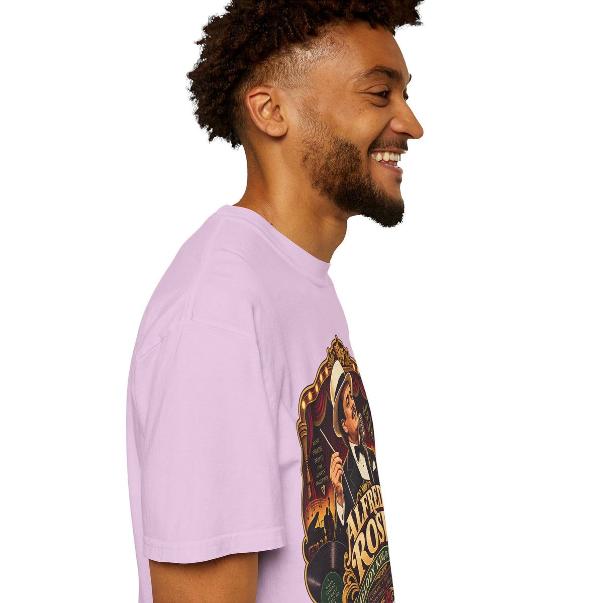 Alfred Rose Vintage Goan Music Graphic T-Shirt