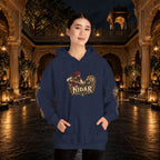 NIDAR Tiger and Bear Graphic Hoodie