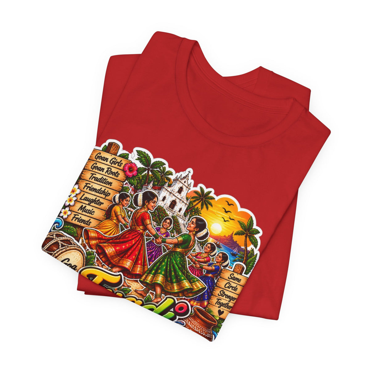 Goemcho Swag | Goan Heritage Jersey T-Shirt