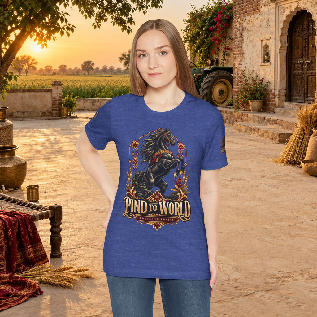 Pind to World Horse Graphic Tee