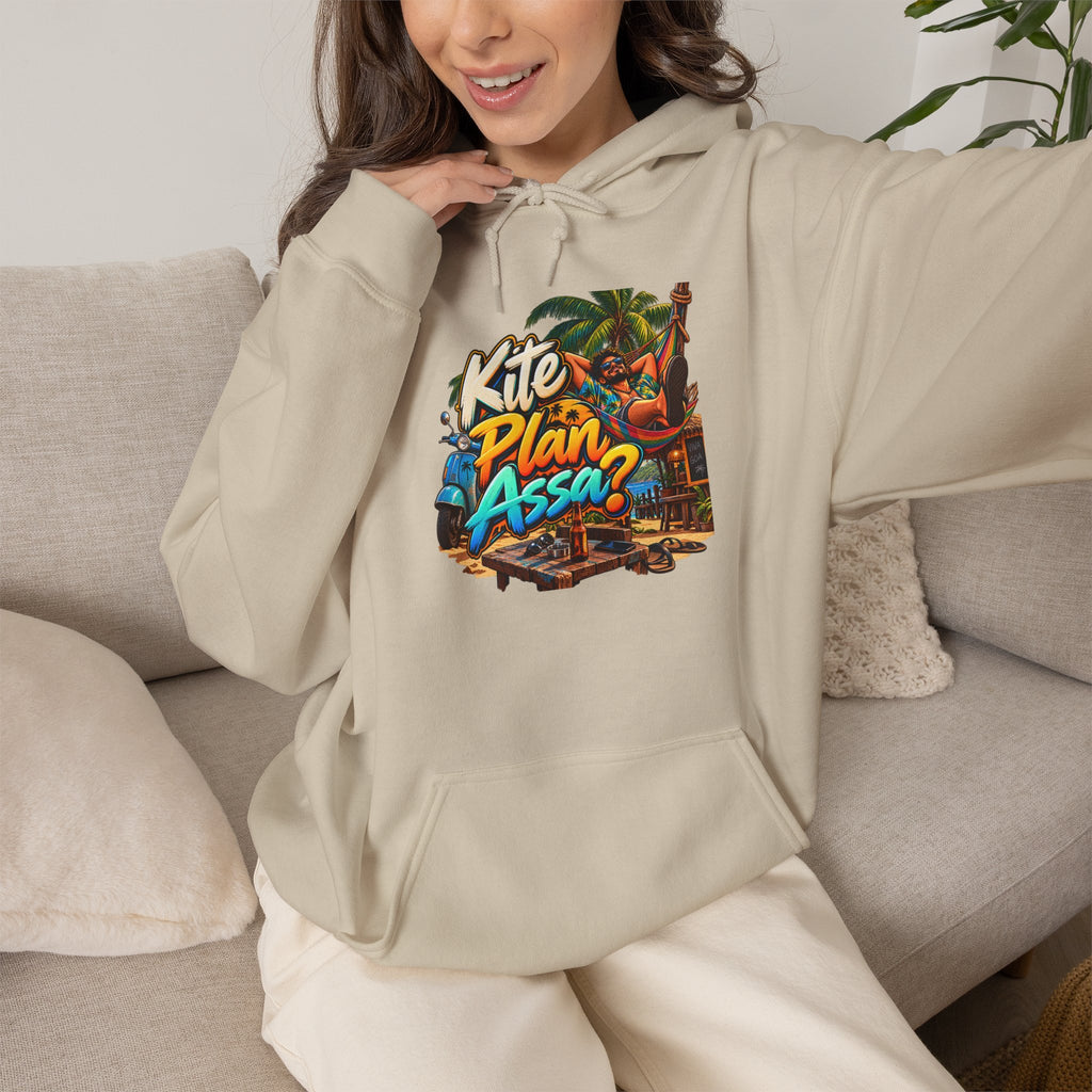 Kite Plan Assa? | Goan Heritage Heavy Blend Hoodie — Hammock Edition