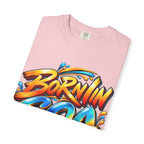 Born in Goa Graphic Tee | Garment-Dyed Cotton T-Shirt