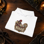 NIDAR Tiger and Bear Graphic Hoodie