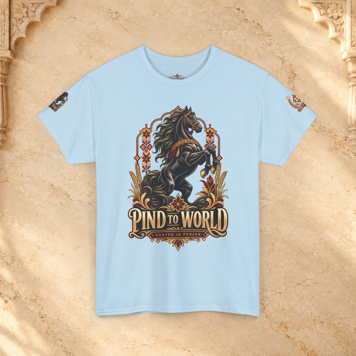 PIND TO WORLD Horse Graphic T-Shirt