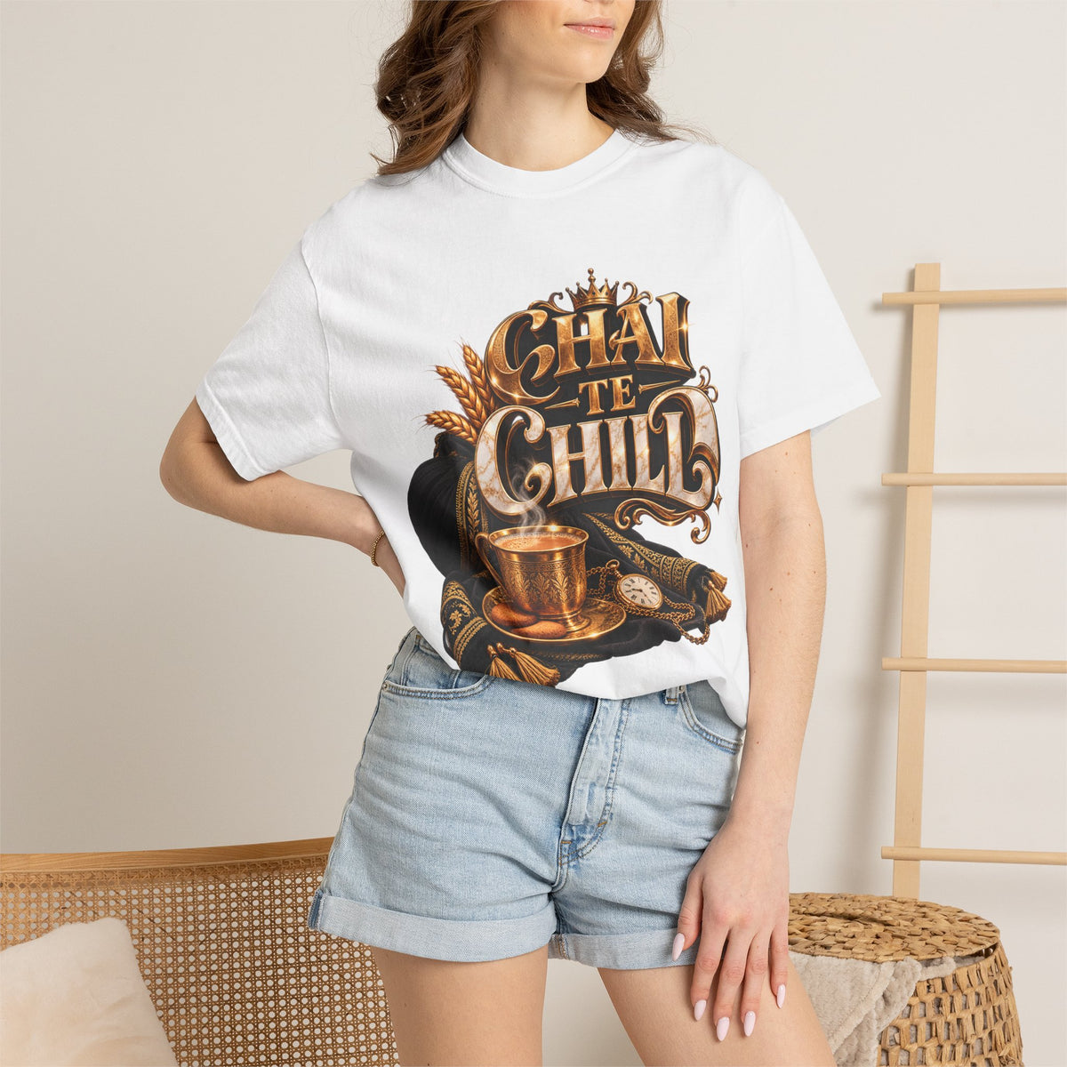 Chai Te Chai Vintage-Style Tea Lover T-Shirt