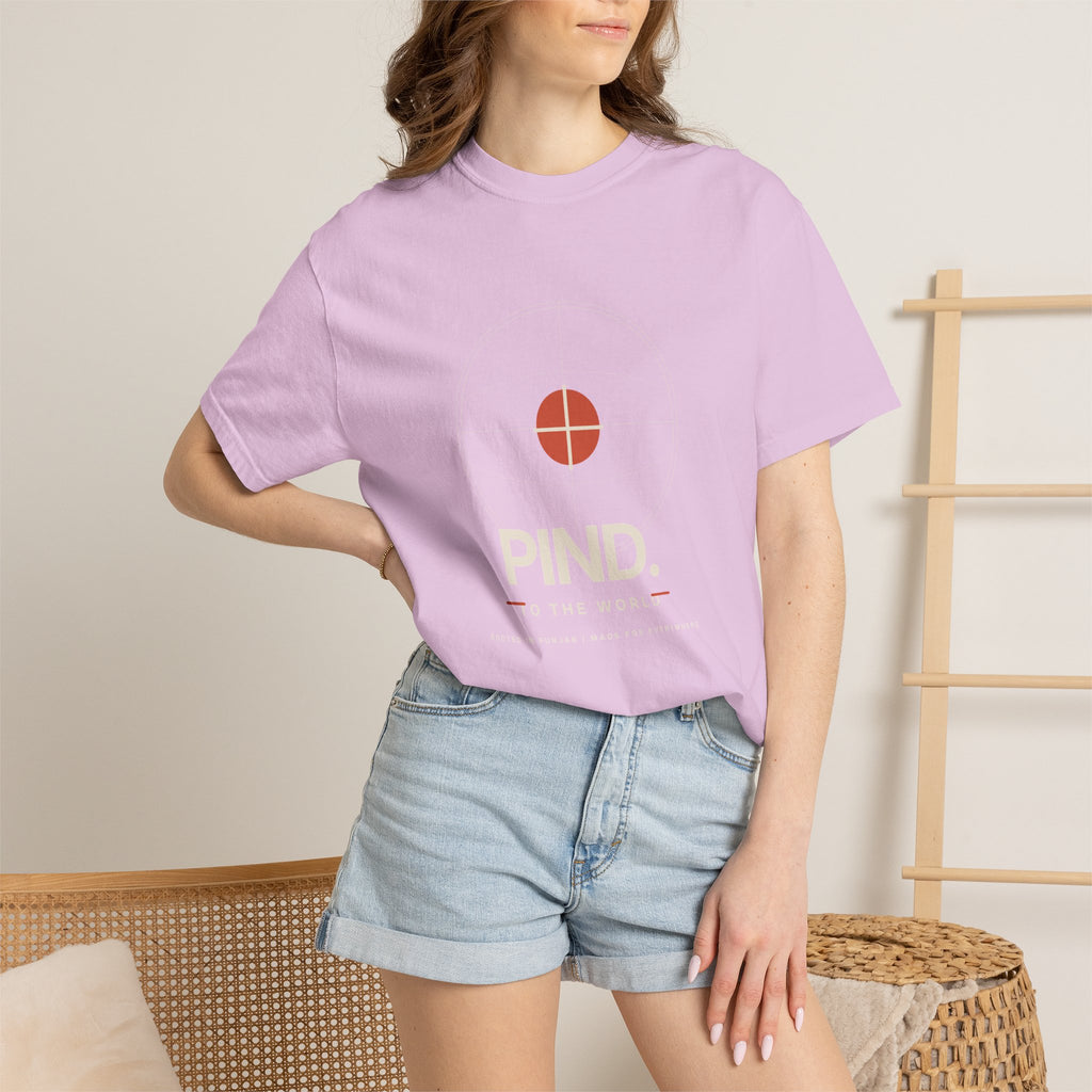 PIND. Punjabi Heritage Graphic T-Shirt | Garment-Dyed Tee