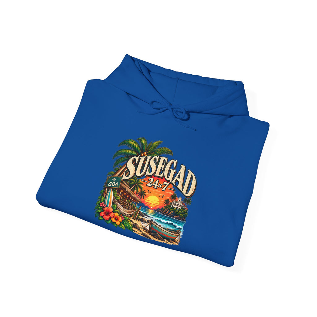 Susegad 24x7 Tropical Sunset Hoodie