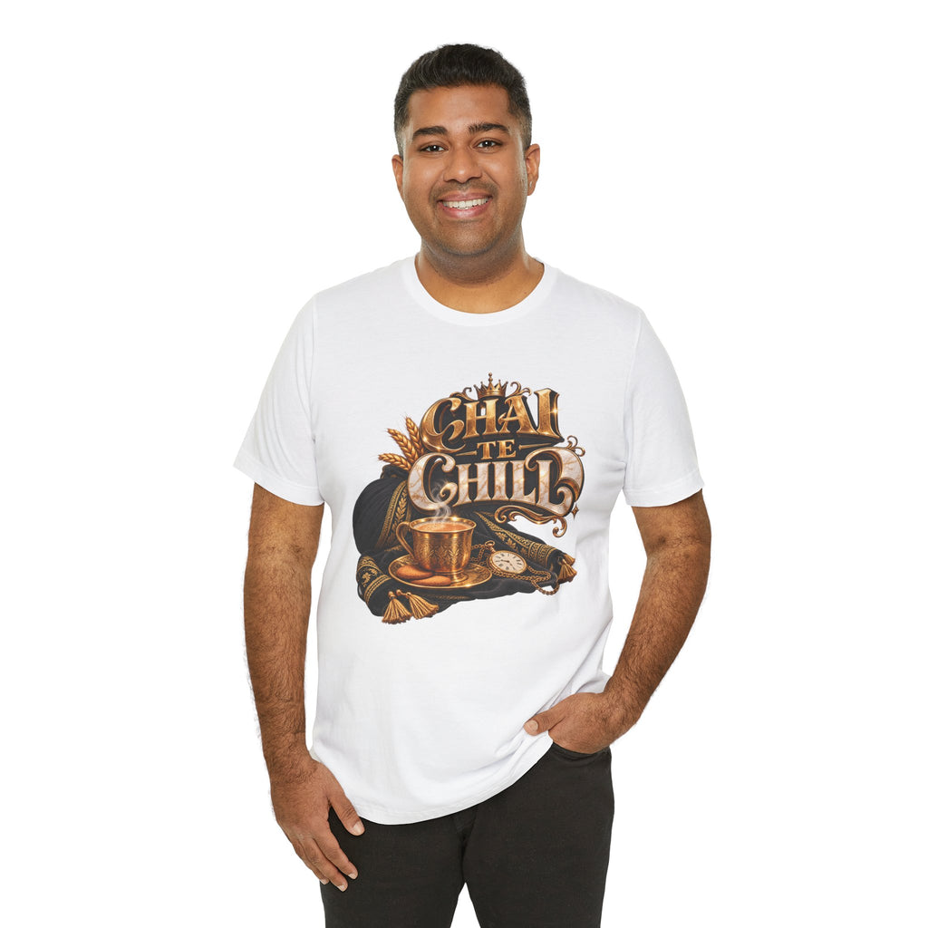 Chai Te Chilli T-Shirt — Vintage Indian Tea Design