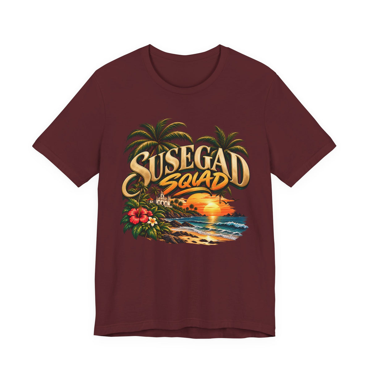 Susegad Squad Sunset Beach T-Shirt | Goan Pride
