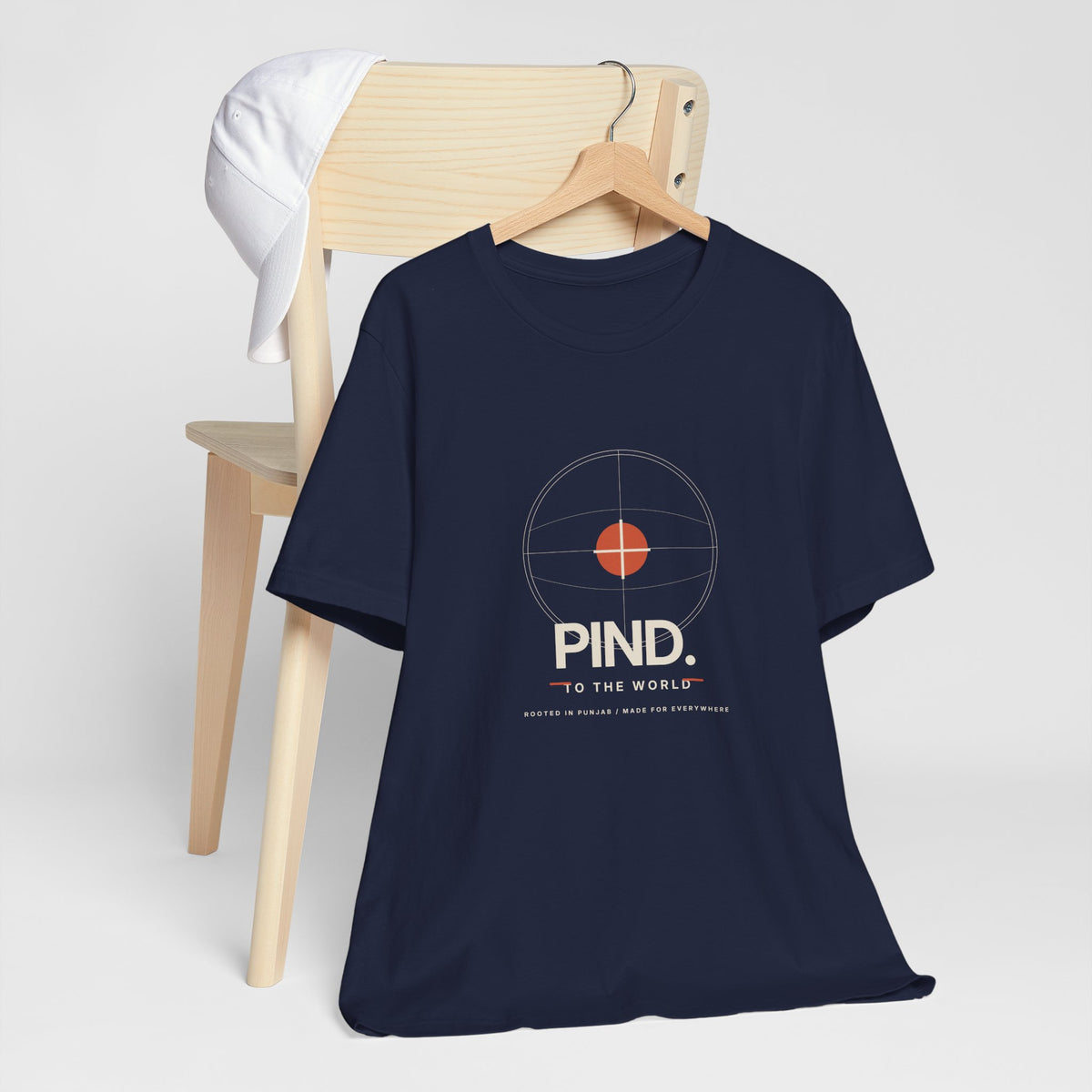 PIND Minimalist Basketball Graphic T-Shirt