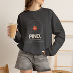 Minimalist 'PIND' Logo Crewneck Sweatshirt