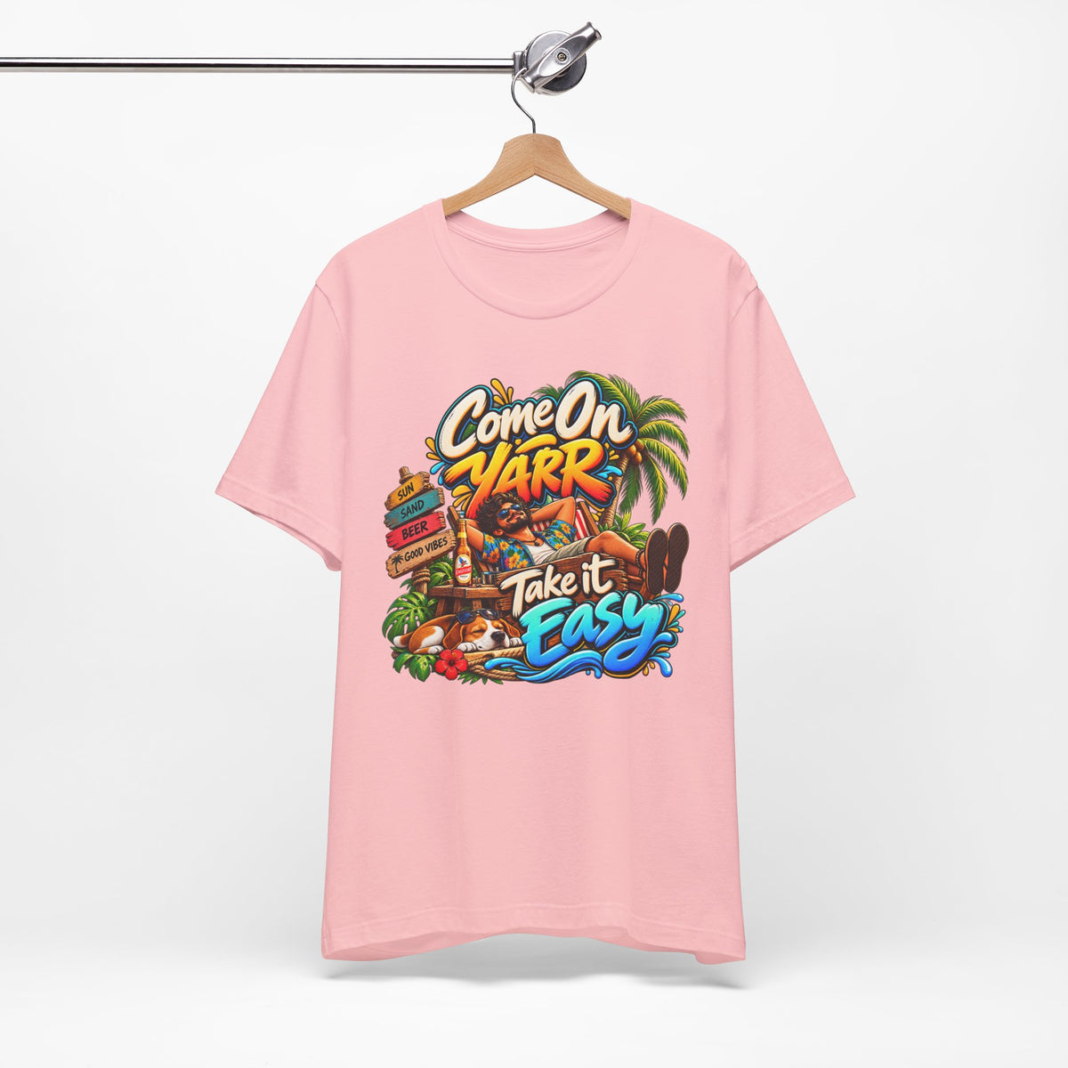 COME ON YARR / TAKE IT EASY Jersey T-Shirt