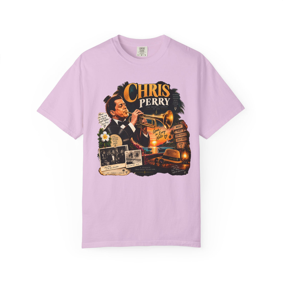 Chris Perry Vintage Jazz Garment-Dyed T-Shirt