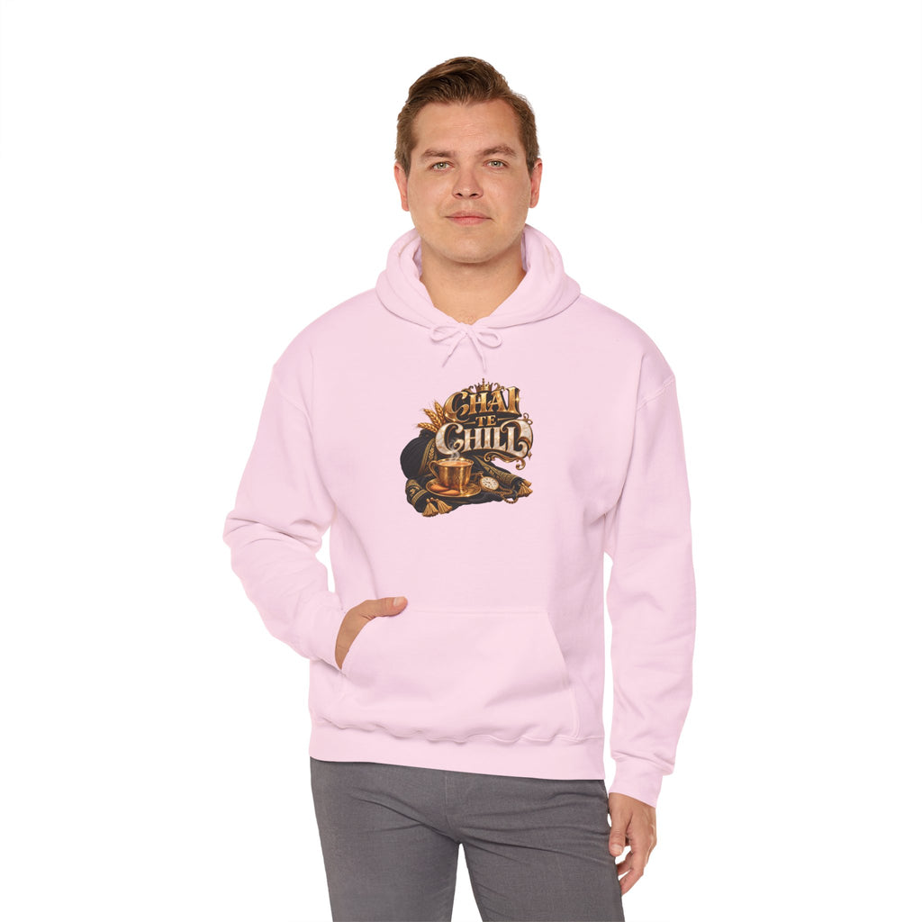 The Chill Coffee Graphic Hoodie | Autumn Leaves Pullover