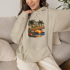 Susegad Squad Hoodie | Tropical Goan Sunset Graphic