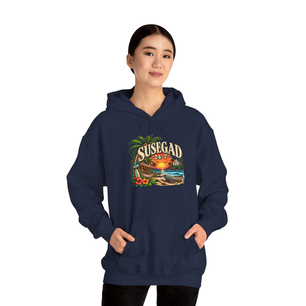 Susegad 24x7 Tropical Sunset Hoodie