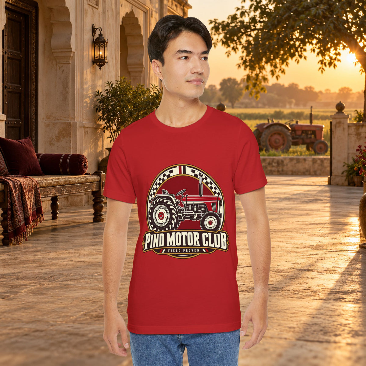 PIND Motor Club Vintage Car Graphic Tee