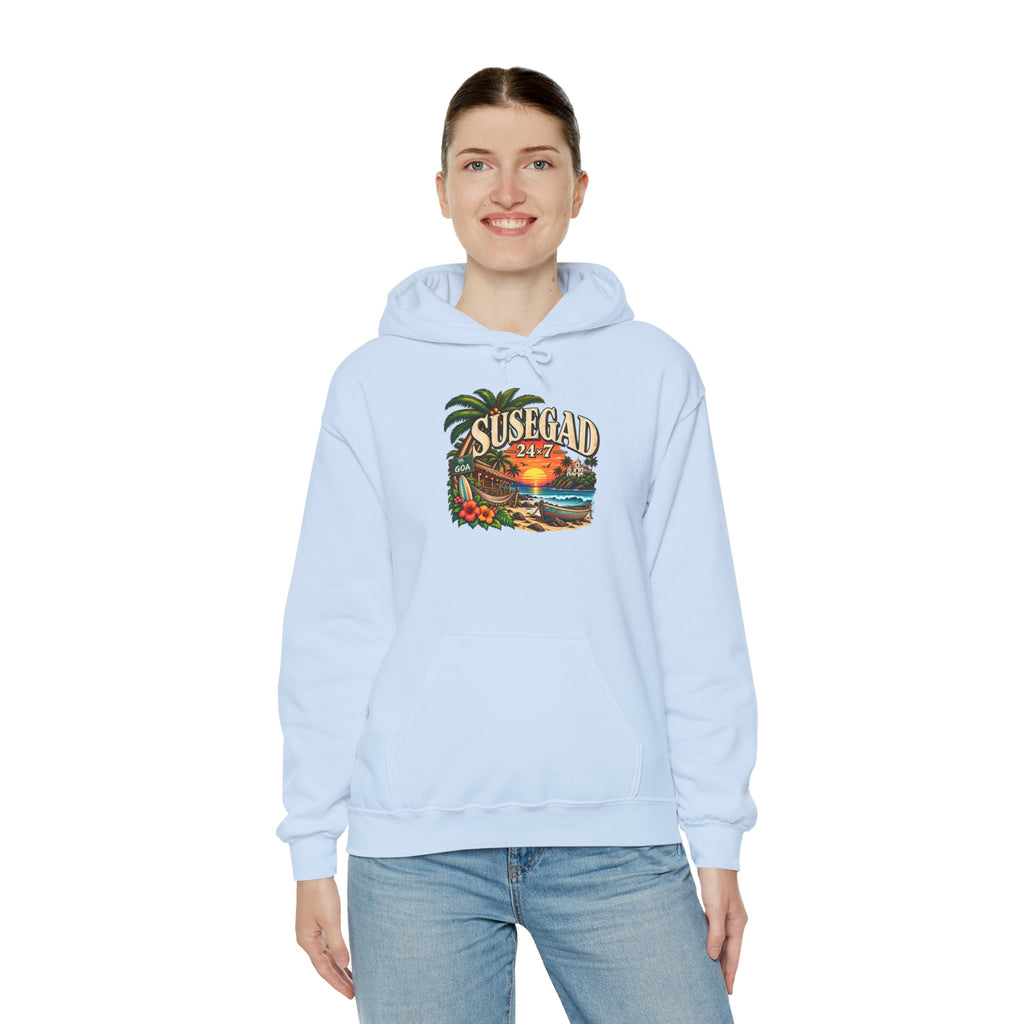 Susegad 24x7 Tropical Sunset Hoodie