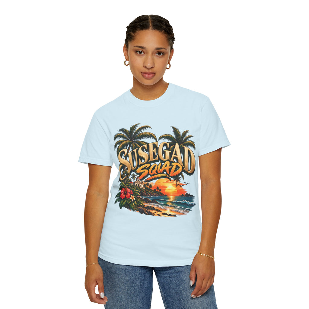 Susegad Squad Sunset Garment-Dyed T-Shirt