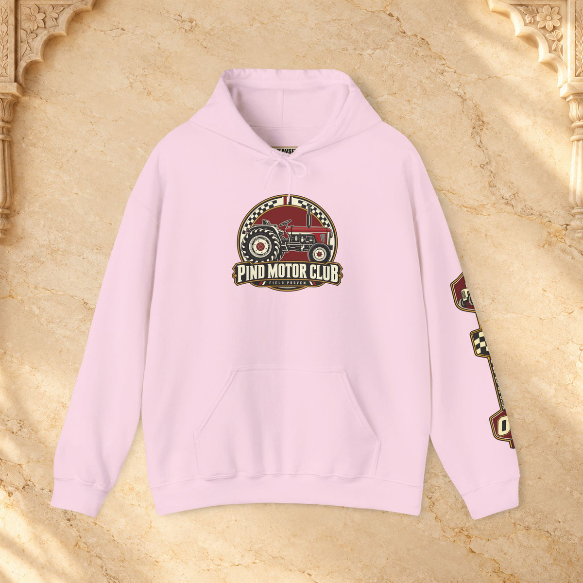 Pind Motor Club Vintage Tractor Hoodie