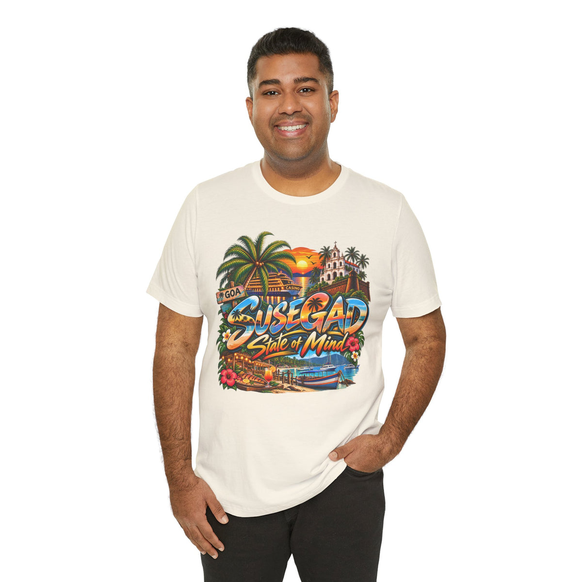 Goa Susegad State of Mind Graphic Tee