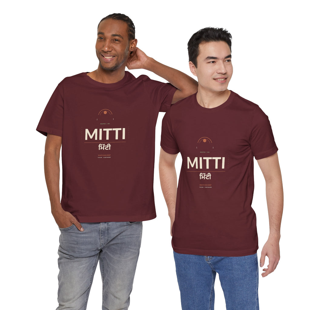 MITTI Minimalist Logo T-Shirt | Airlume Tee