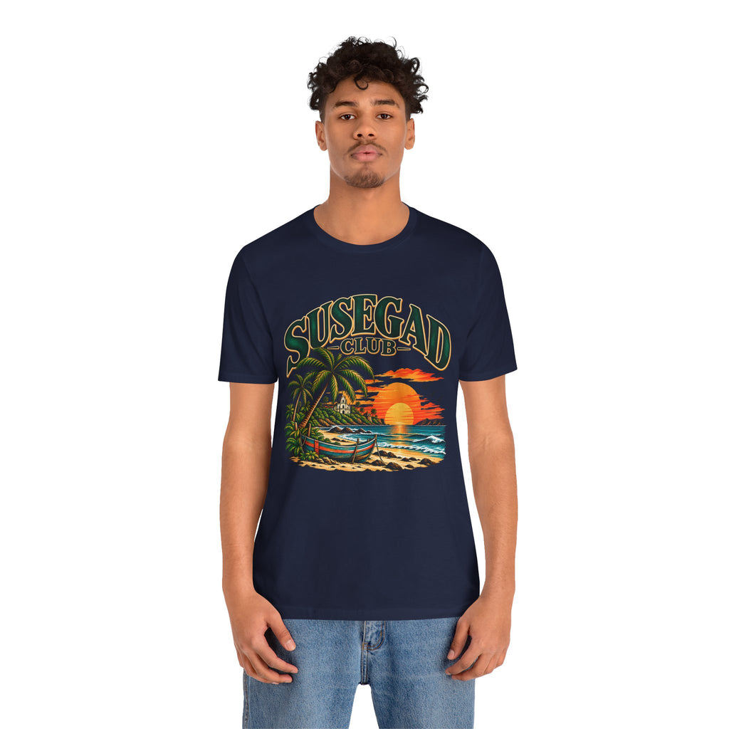 Susegad Club Sunset Beach Jersey T-Shirt