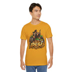 Desi Motorcycle Graphic Tee – Retro Biker India Pride T-Shirt