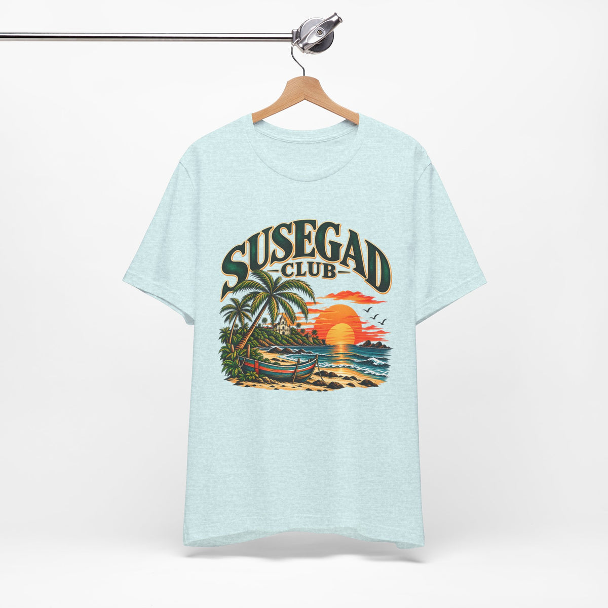 Susegad Club Sunset Beach Jersey T-Shirt